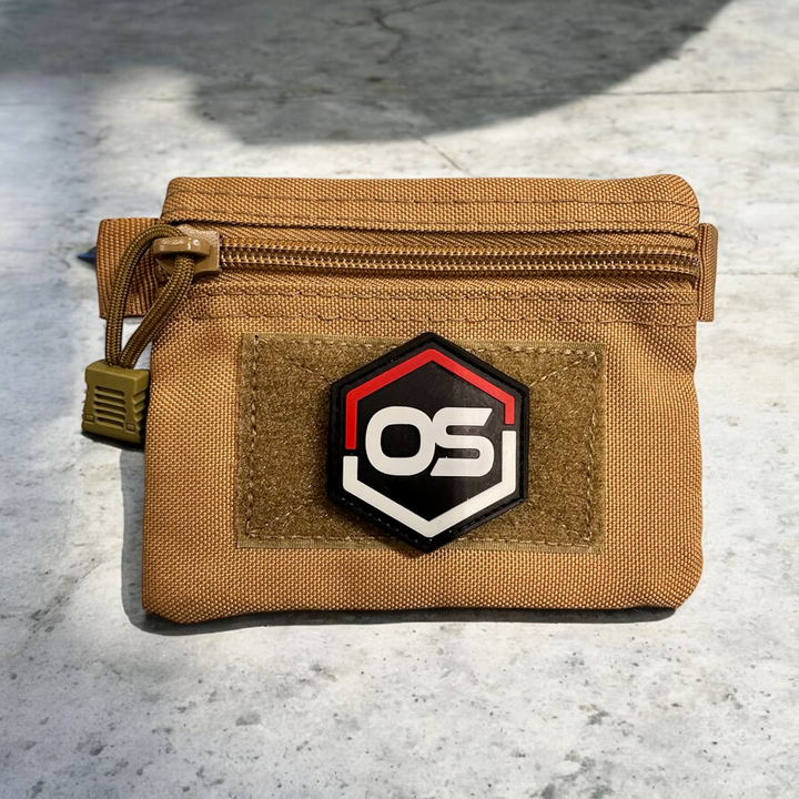 Coyote Tan Tact-Pouch with OS PVC Patch