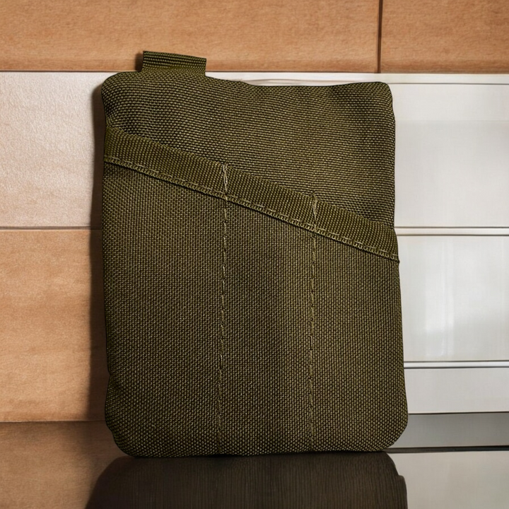 Olive Drab Tact-Pouch with OS PVC Patch