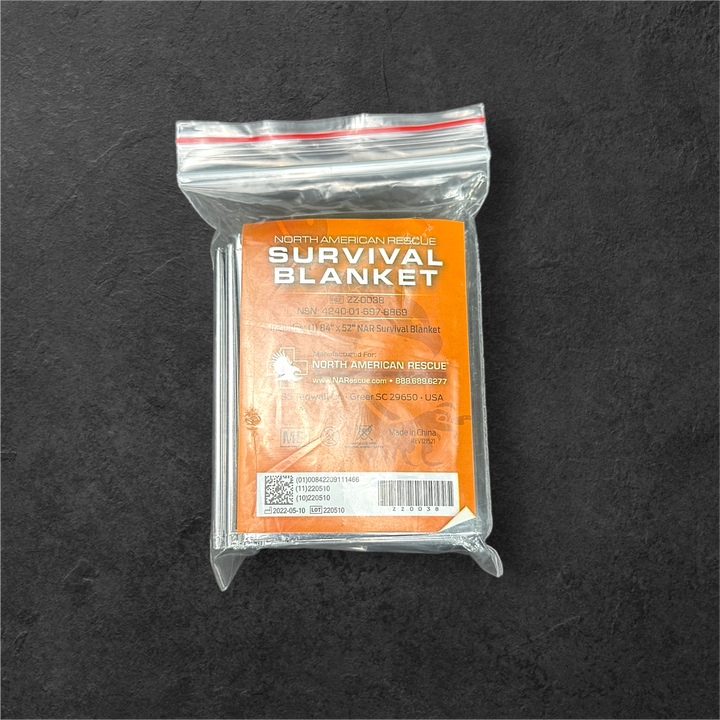 ONE SHEAR® Ultra-Lightweight Survival Blanket – Durable Mylar & Polyethylene Emergency Heat Wrap