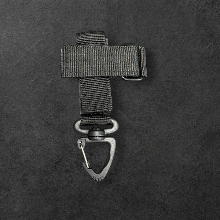 ONE SHEAR® Tactical MOLLE Carabiner Buckle – Multi-Use Nylon Storage Hook for Gloves, Rope & Gear