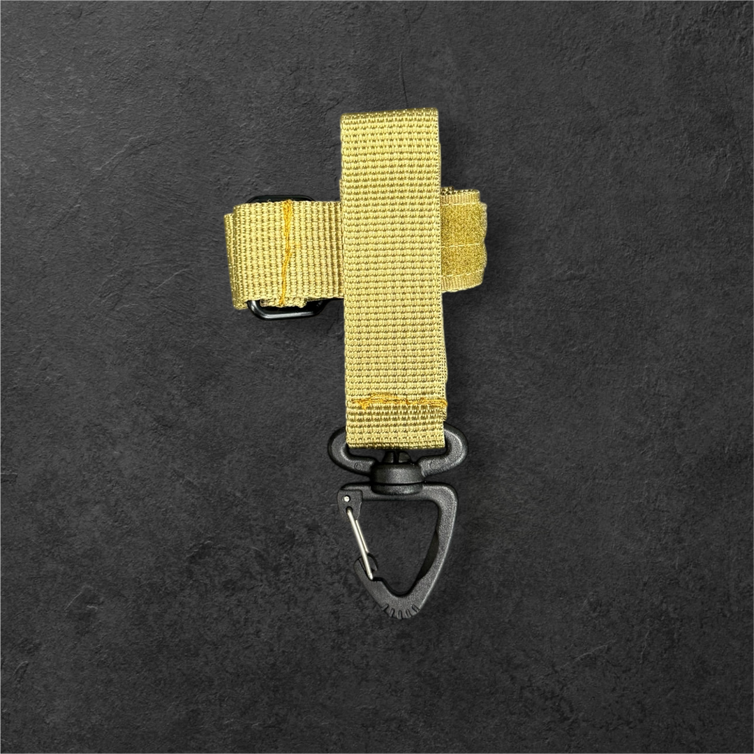 ONE SHEAR® Tactical MOLLE Carabiner Buckle – Multi-Use Nylon Storage Hook for Gloves, Rope & Gear