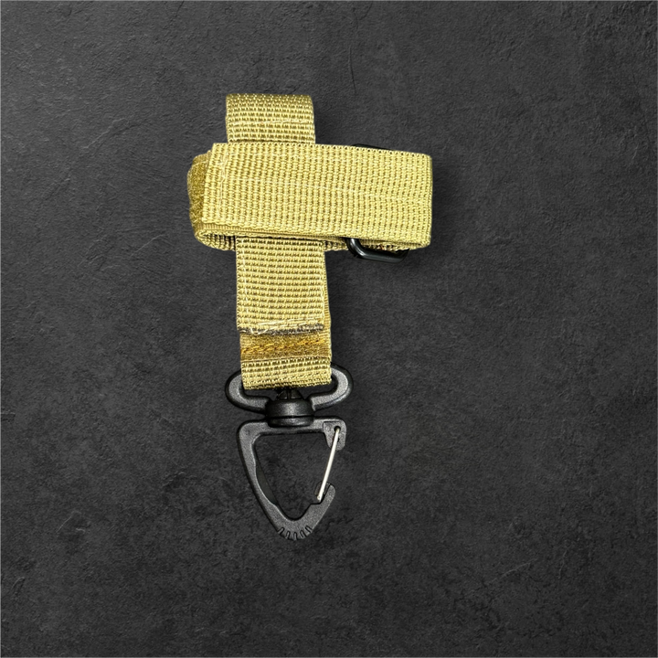 ONE SHEAR® Tactical MOLLE Carabiner Buckle – Multi-Use Nylon Storage Hook for Gloves, Rope & Gear