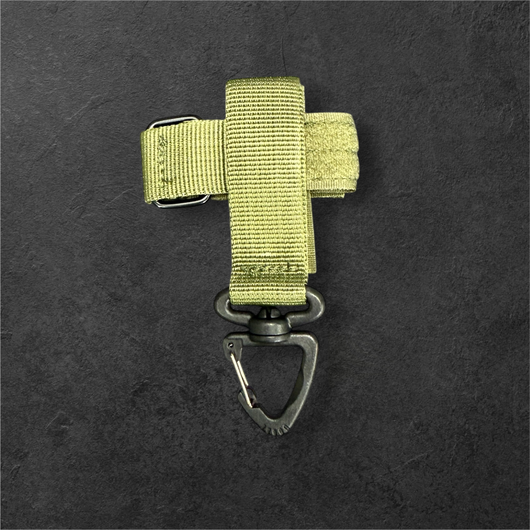 ONE SHEAR® Tactical MOLLE Carabiner Buckle – Multi-Use Nylon Storage Hook for Gloves, Rope & Gear