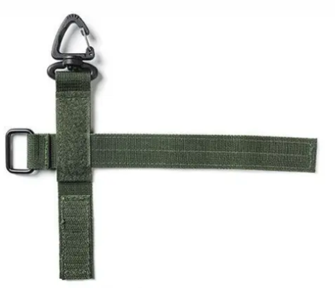 ONE SHEAR® Tactical MOLLE Carabiner Buckle – Multi-Use Nylon Storage Hook for Gloves, Rope & Gear